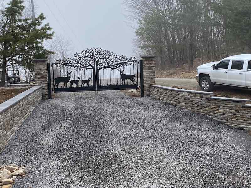 gates Landscaper in Romney, WV | M.R. Landscapes