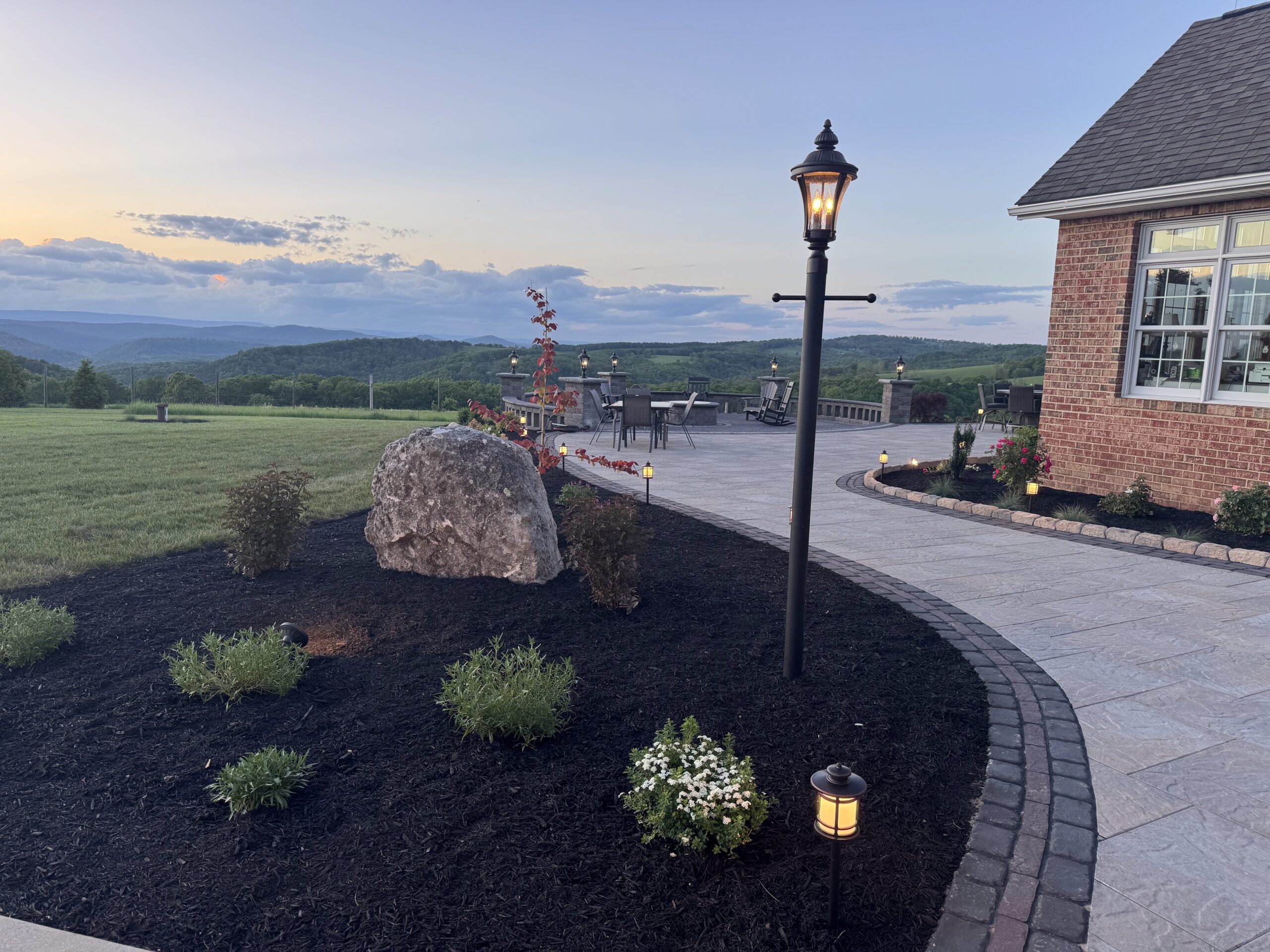 Boulder Landscaping by M.R. Landscapes