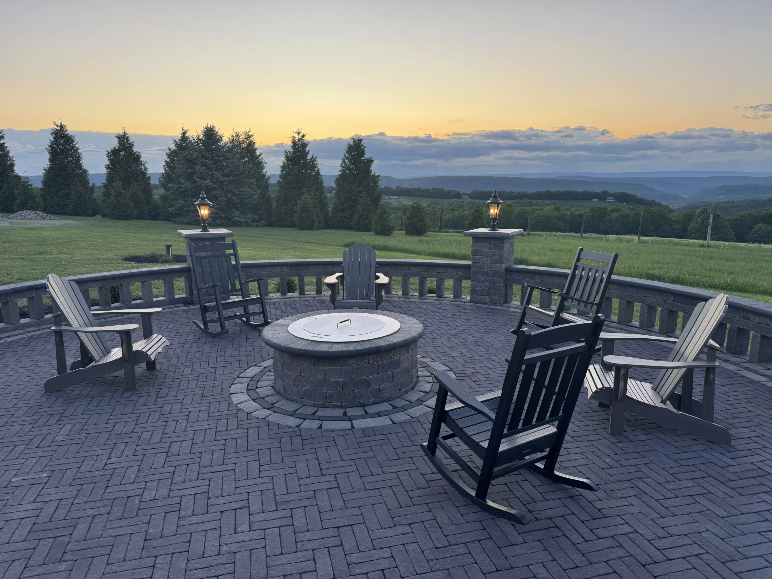 Residential landscaping by M.R. Landscapes